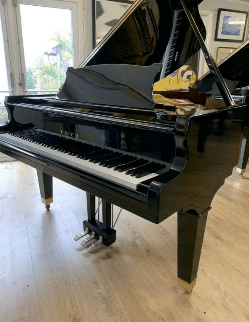 Toyo 6ft Black Grand Piano Belfast Pianos — Quality new & used pianos