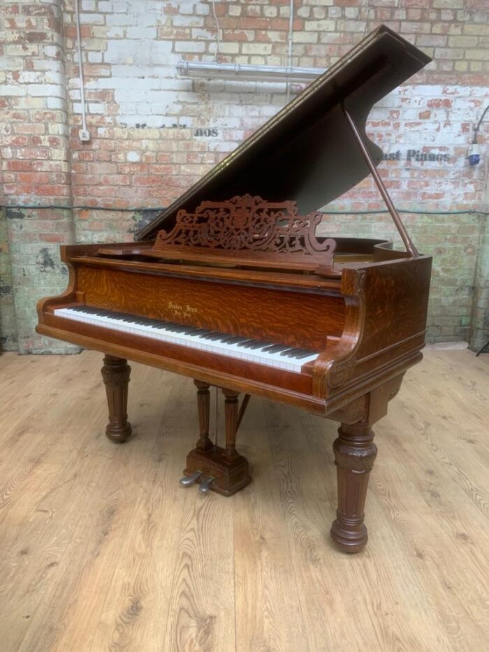 Decker Bros Grand Piano | Serial 257** | Oak Casing | Belfast Pianos