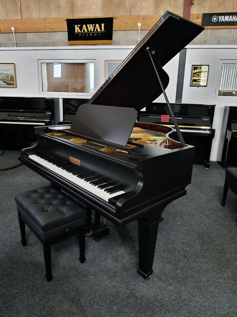Cramer Baby Grand Piano | Satin Ebony | Belfast Pianos